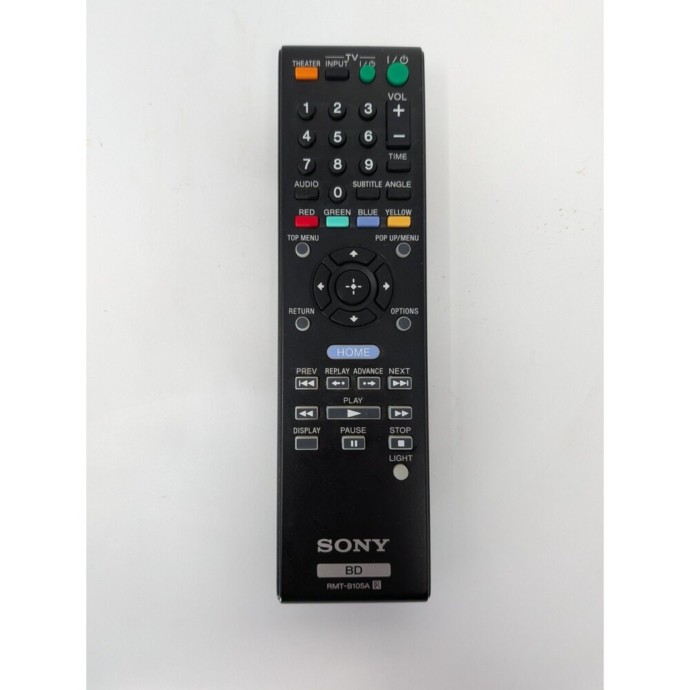 Sony RMT-B105A Blu-Ray DVD Player Remote for BDP-BX110, BDP-S1100, BDP-S3100 OEM